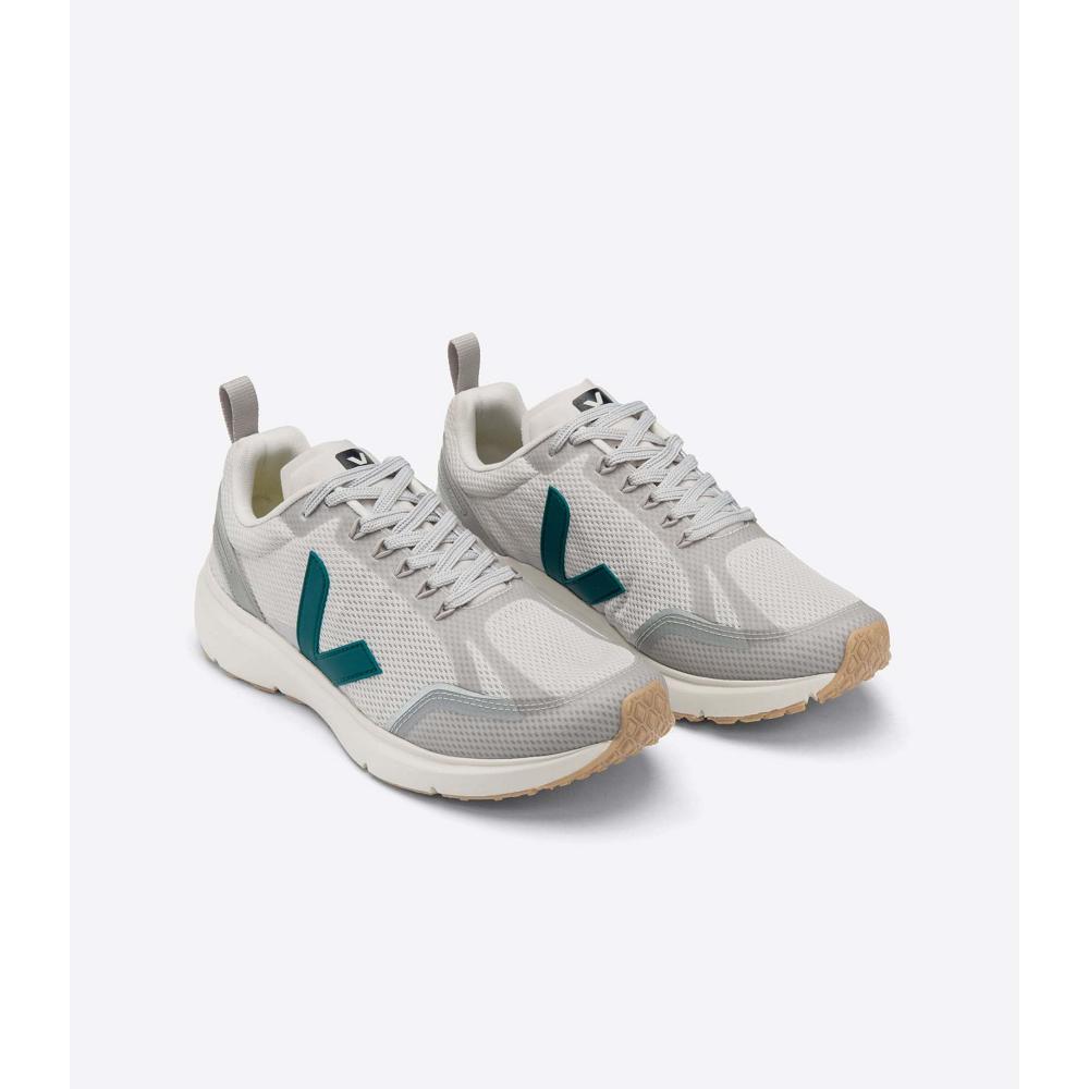 Veja CONDOR 2 ALVEOMESH Cipő Női Grey/Green | HU 494DFM